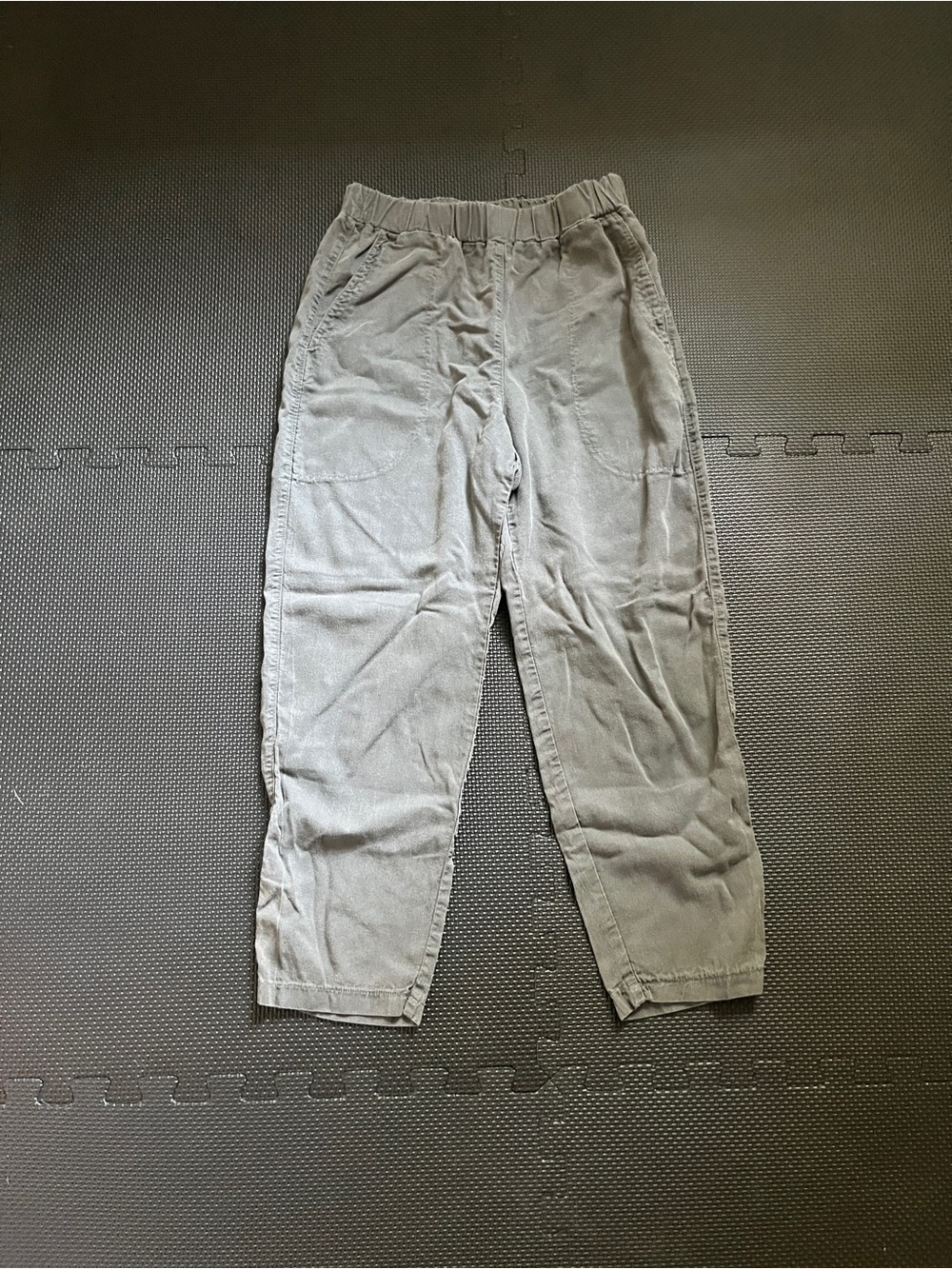 Lurdes Bergada Small Gray 100% Lyocell Pants Small